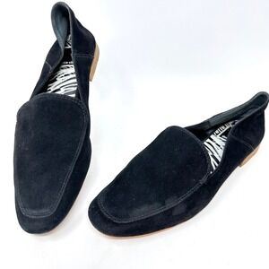 Dolce Vita Suede Tailored Loafer Flats Black‎ Size 7.5